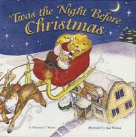 A holiday tradition begins with this beloved Christmas poem, starring an adorable Santa mouse! Share this festive read-aloud with your family every year as you count down to Christmas. Touches of glitter on every page create a magical mood! [Description on back cover]